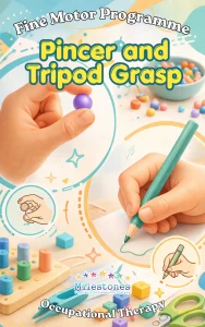 MilestonesOT Fine Motor Programme - Pincer And Tripod Grasp